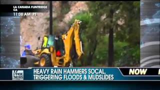 Heavy Rain Hammers Southern California