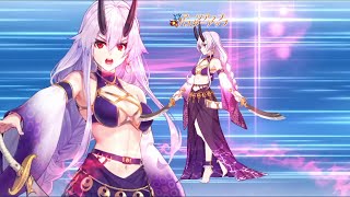 【FGO】虚数海資源調達作戦 スーパードレッドノート級 巴御前､ダブル水着巴御前で ★宝具なし 3ターン【イマジナリ・スクランブル】