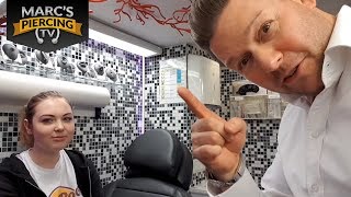 💉 Zweite Ohrlöcher GEPIERCT UND NICHT GESCHOSSEN 💉 Marc's Piercing TV