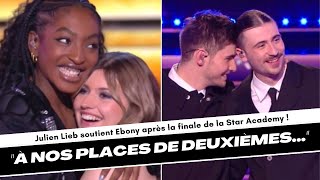 Julien Lieb adresse un message émouvant à Ebony après sa défaite en finale !