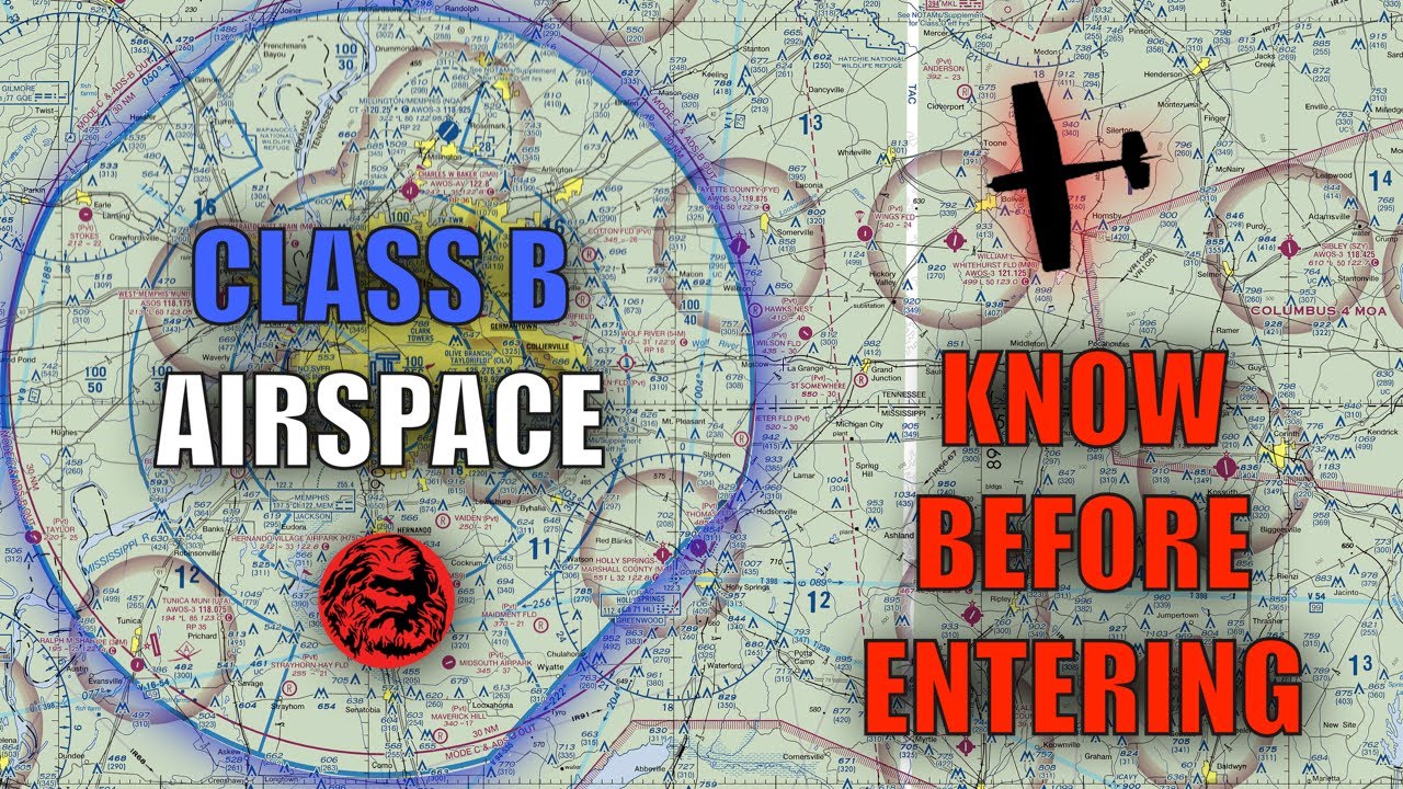 Class B Airspace {What You NEED To Know} PPL Ground Lesson 16 - YouTube