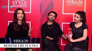 Couple Goals with Farhan & Urwa from the rehearsals HUM Style Awards 2020