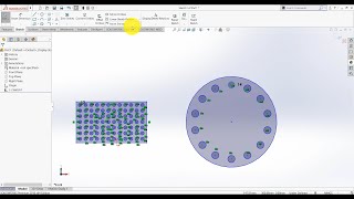 #7 SolidWorks Tutorials Tamil |Create mirror ,Linear and Circular patterns,offect entities|CAD Dude