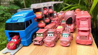 13 Types Tomica Cars ☆ Clean up muddy minicars \u0026 disney car convoys🏎🚗🚚! Play in the garden