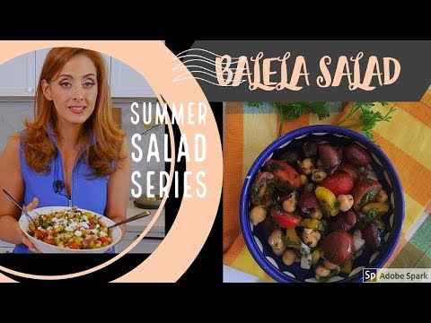 Middle Eastern Balela Salad Recipe