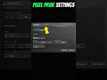 Invisible Pixel Peak Settings PUBGM/BGMI ✅❌ #bgmisettings #bgmicontrols #pubgmsettings