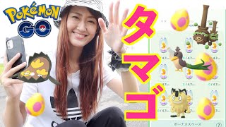 数が数えられない人の7タマ18連!! レイドよりタマゴ割りで色違い狙う!!【ポケモンGO】