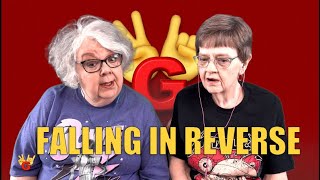 2RG REACTION: FALLING IN REVERSE - WATCH THE WORLD BURN - Two Rocking Grannies Reaction!