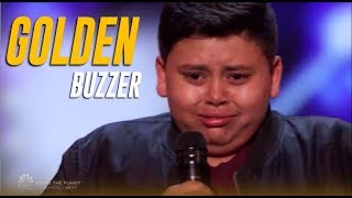 Luke Islam: 12-Year-Old NY Boy Gets Julianne Hough's GOLDEN BUZZER! | America's