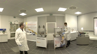 Shell Technology Center Hamburg virtual Tour 360 - Demonstration Lab