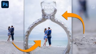 Beautiful Engagement Photo to WOW your Couples | Double Exposure | How to from Shoot to Edit