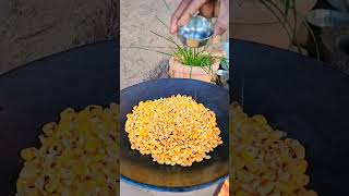 भाजलेली मका |  sweetcorn #aaji #gav #आजी #receipes #recipe #gavranaaji #shortvideo