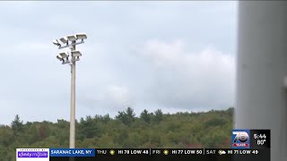 Community effort helps light up Vermont school athletic field