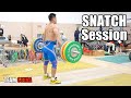 Lu Xiaojun, Tian Tao, Chen Lijun... Team China Snatch Session in Tianjin