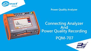 Sonel PQM-707 Connecting Analyzer And Power Quality Recording-English Subtitles