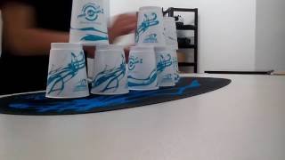 Sport stacking: Comp training | Cycle failed // read description
