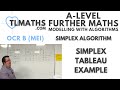 OCR MEI MwA J: Simplex Algorithm: 04 Simplex Tableau Example