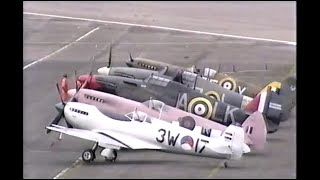 Spitfires \u0026 Hurricanes - Biggin Hill - Circa 2000.