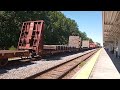 csxt 3168 leads csx train m401 at charleston sc on the csx a line