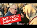 What Prevents You From Becoming Officially Muslim! Sheikh Mohammed & Iris Man | Speakers Corner