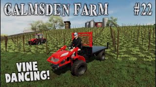 FS22 | CALMSDEN FARM | #22 | VINE DANCING! | Farming Simulator 22 PS5 Let’s Play.