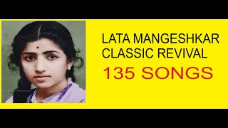 Lata Mangeshkar Classic Revival 135 Songs