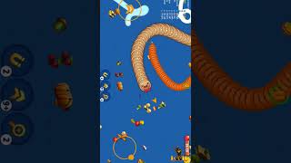 Worms zone io | Snake Game | slither snake | oggy Saamp | Snake io oggy Game | Worm zone io #shorts