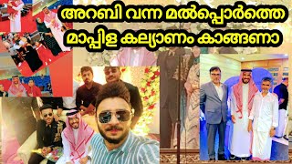 അറബിയും വന്നു ഞമ്മളെ മൽപ്പൊർത്തെ വല്യ കല്യാണത്തിന്|Kerala Muslim Wedding|Marriage Vlog Malayalam