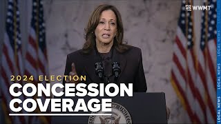 Kamala Harris concedes election and other post-election coverage