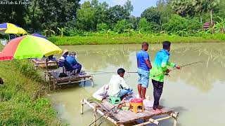 ময়মনসিংহ ভালুকা থানা বাট্টাজোর গ্রাম সাইফুল মন্ডল পুকুর থেকে দক্ষ সৌখিন মৎস্য শিকারী কি মাছ ধরল