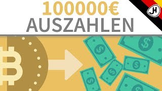 100000 Euro von KRYPTO in FIAT tauschen