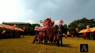 台南市107年度國民中小學傳統藝術比賽大灣國小舞龍隊