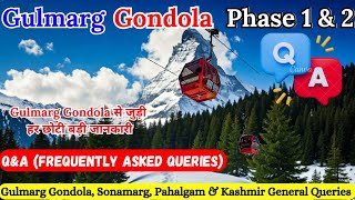 Kashmir Tour | Gulmarg Gondola Phase 1 \u0026 2 | Things To Know Before Kashmir Trip | Kashmir In Winter