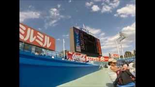 GoPro HERO3+Silver Edition　Time Lapse　神宮球場スコアボード（2014.5.17）