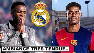 🚨🚨 AMBIANCE TRES TENDUE AU REAL MADRID APRES LA DEFAITE.. / HANSI FLICK POUSSE POUR RASHFORD ZI#3180