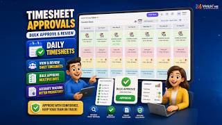Timesheet Approvals — Bulk Approve & Review Daily Timesheets