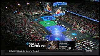2018 NCAA Wrestling Championship Semifinals (197 lbs.) Macchiavello vs Conel / Darmstadt vs Haught