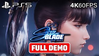 Stellar Blade (PS5) 4K 60FPS Gameplay (FULL DEMO)