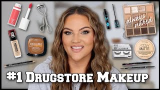 TOP 10 DRUGSTORE MAKEUP PRODUCTS!