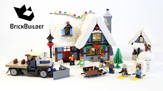 Lego Creator 10229 Winter Village Cottage - Lego Speed Build
