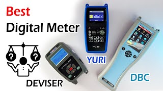 Best RF Digital Meter for Cable TV - DEVISER vs YURI vs DBC Final Comparison | Which one is Best ??