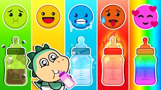 🥵 Hot vs. Cold 🥶: Spike and Sparkle Take Care of Baby Goo 👶 | Stories for Kids by Fire Spike 🔥