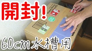 60cm水槽用にお買い物開封！