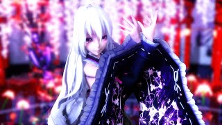 【TDA・MMD】『曼珠沙華』【1440p-60fps or WQHD】VARISISTA-HAKU \u0026 Kimono Haku