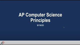 AP Computer Science Principles (Day 2): Python Data Types, Variables, Input