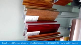 Aluminium Window Door Extrusion Profile Color Samples Part 1