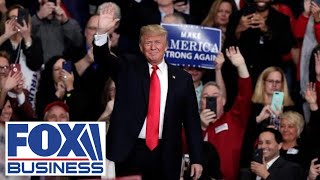 Trump speaks at a 'Make America Great Again Victory Rally' in New Hampshire