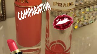 Comparativa Prada candy kiss y Prada candy gloss