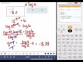 aleks solving an exponential equation by using logarithms decimal answers basic