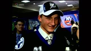 Steven Stamkos mentions how proud he is to be Macedonian at 2008 NHL Draft